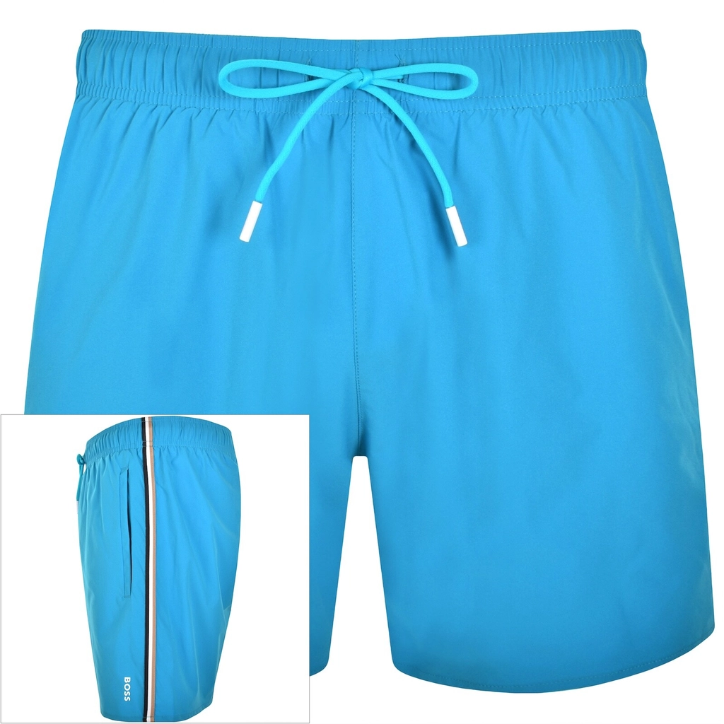 Hugo Boss BOSS Iconic Swim Shorts Turquoise
